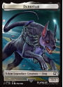 Angelo // Darkstar Token : FINAL FANTASY - Magic the Gathering Single Card - Image 2