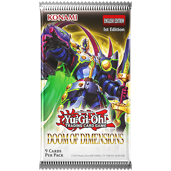 Doom of Dimensions Boosters Yu-Gi-Oh! Chaos Cards
