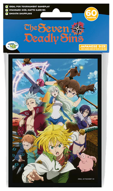 Officially Licensed Seven Deadly Sins Sleeves - Battle Team Officially Licensed Seven Deadly Sins Sleeves - Battle Team