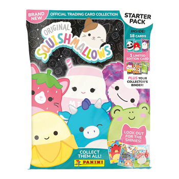 Squishmallows Trading Card Collection Starter Pack