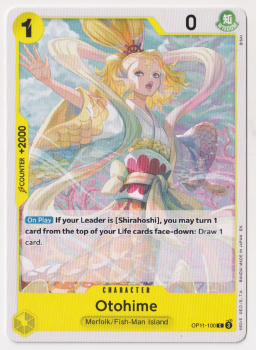 Otohime : OP11-100 A FIST OF DIVINE SPEED - One Piece Single Card