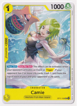 Camie : OP11-102 A FIST OF DIVINE SPEED - One Piece Single Card