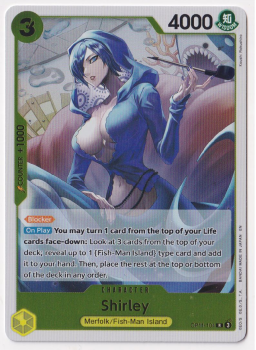 Shirley : OP11-104 A FIST OF DIVINE SPEED - One Piece Single Card