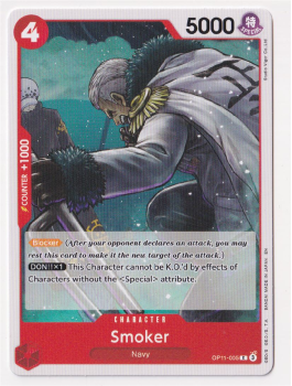 Smoker : OP11-005 A FIST OF DIVINE SPEED - One Piece Single Card