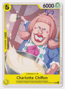 Charlotte Chiffon : OP11-105 A FIST OF DIVINE SPEED - One Piece Single Card