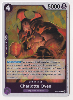 Charlotte Oven : OP11-066 A FIST OF DIVINE SPEED - One Piece Single Card