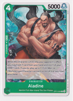 Aladine : OP11-024 A FIST OF DIVINE SPEED - One Piece Single Card