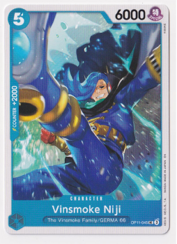 Vinsmoke Niji : OP11-045 A FIST OF DIVINE SPEED - One Piece Single Card