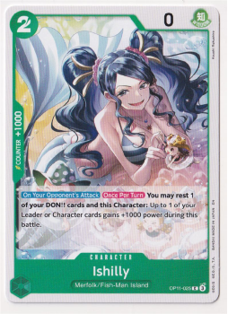 Ishilly : OP11-025 A FIST OF DIVINE SPEED - One Piece Single Card