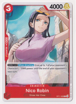 Nico Robin : OP11-009 A FIST OF DIVINE SPEED - One Piece Single Card