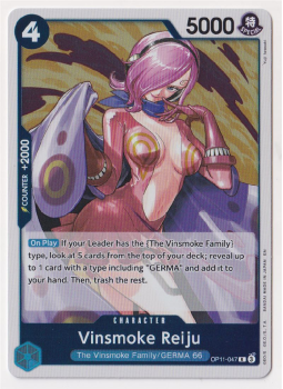 Vinsmoke Reiju : OP11-047 A FIST OF DIVINE SPEED - One Piece Single Card