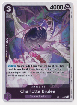 Charlotte Brulee : OP11-069 A FIST OF DIVINE SPEED - One Piece Single Card