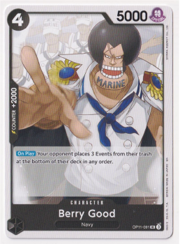 Berry Good : OP11-091 A FIST OF DIVINE SPEED - One Piece Single Card