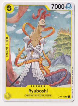 Ryuboshi : OP11-113 A FIST OF DIVINE SPEED - One Piece Single Card