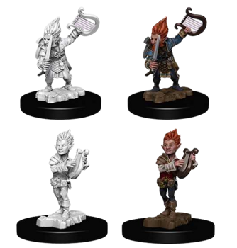 Pathfinder Battles Deep Cuts: Gnome Bard (Male)