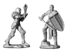 D&D Nolzur's Marvelous Minis: Human Fighter (Female) - Image 2