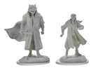 Critical Role Unpainted Miniatures: Male Human Sorcerer Merchant & Tiger Demon - Image 3