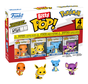 Pop! Bitty Pop Pokemon - Charmander 4 Pack