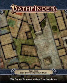 Pathfinder 2nd Edition: Flip-Mat City Districts Multi Pack