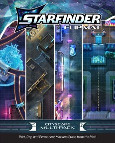 Starfinder: Flip-Mat Cityscape Pack