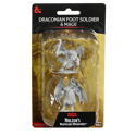 D&D Nolzur's Marvelous Unpainted Miniatures: Draconian Mage & Foot Soldier