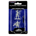 Starfinder Battles Deepcuts Unpainted Miniatures Human Mechanic