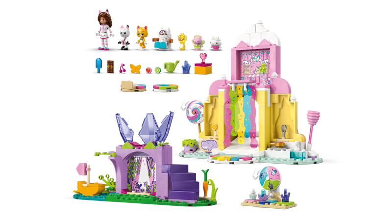 LEGO® Gabby's Dollhouse Sweet Treat Mountain & Kitty Garden (11205) - Image 4