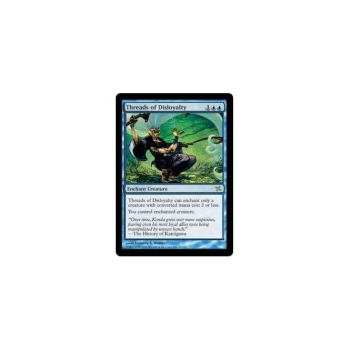 Threads of Disloyalty (FOIL) : BETRAYERS OF KAMIGAWA 056/165 - Magic the Gathering Single Card