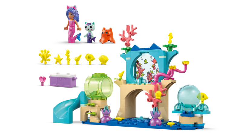 LEGO® Gabby's Dollhouse Mermaid Gabby's Aquarium Adventure (11204) - Image 3