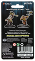 Magic the Gathering Unpainted Miniatures Dwarf Fighter & Dwarf Cleric - Image 3