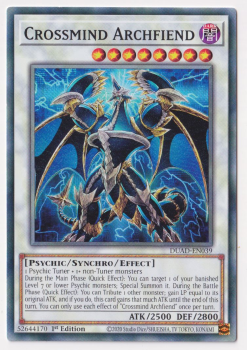 Crossmind Archfiend (Common) single card from Yu-Gi-Oh!