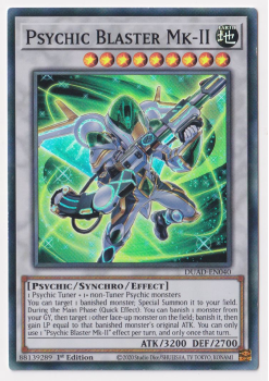 Psychic Blaster Mk-II (Super Rare) single card from Yu-Gi-Oh!