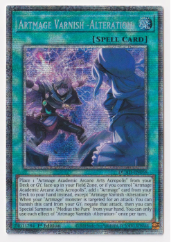 Artmage Varnish -Alteration- (Starlight Rare) single card from Yu-Gi-Oh!