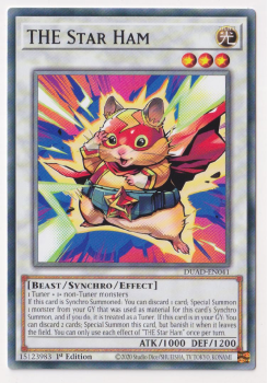 THE Star Ham (Common) single card from Yu-Gi-Oh!