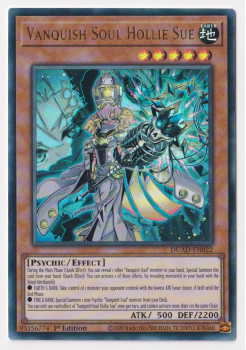 Vanquish Soul Hollie Sue (Ultra Rare) single card from Yu-Gi-Oh!