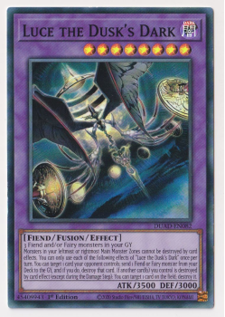 Luce the Dusk's Dark (Super Rare) single card from Yu-Gi-Oh!