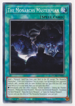 The Monarchs Masterplan (Common) single card from Yu-Gi-Oh!