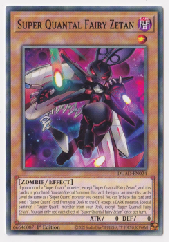 Super Quantal Fairy Zetan (Common) single card from Yu-Gi-Oh!