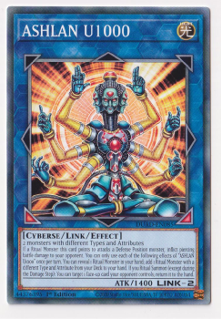 ASHLAN U1000 (Common) single card from Yu-Gi-Oh!