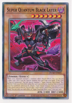 Super Quantum Black Layer (Common) single card from Yu-Gi-Oh!