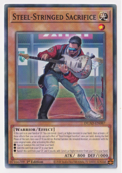 Steel-Stringed Sacrifice (Common) single card from Yu-Gi-Oh!