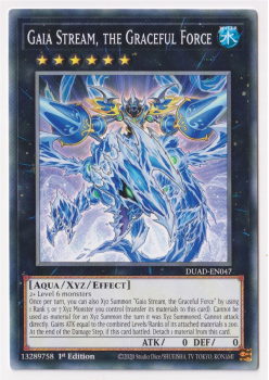 Gaia Stream, the Graceful Force (Common) single card from Yu-Gi-Oh!