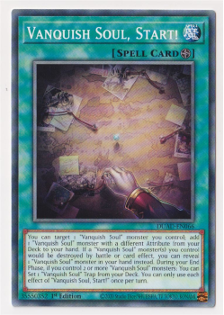 Vanquish Soul, Start! (Common) single card from Yu-Gi-Oh!