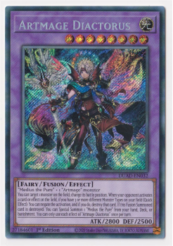 Artmage Diactorus (Secret Rare) single card from Yu-Gi-Oh!