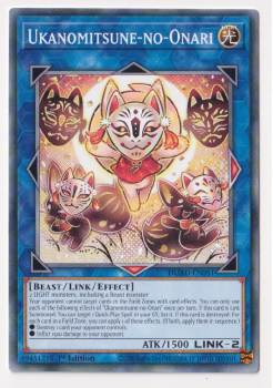 Ukanomitsune-no-Onari (Common) single card from Yu-Gi-Oh!