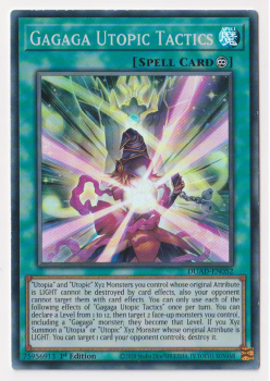 Gagaga Utopic Tactics (Super Rare) single card from Yu-Gi-Oh!