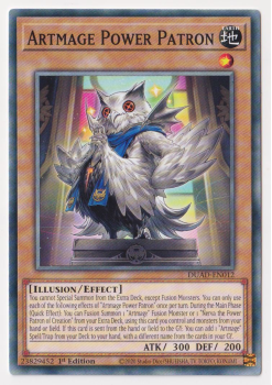 Artmage Power Patron (Common) single card from Yu-Gi-Oh!