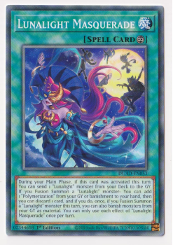 Lunalight Masquerade (Common) single card from Yu-Gi-Oh!