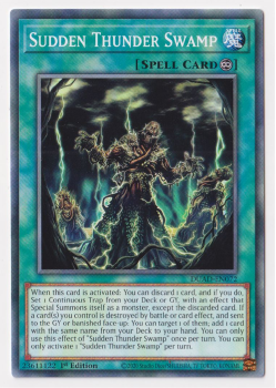 Sudden Thunder Swamp (Common) single card from Yu-Gi-Oh!