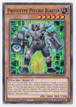 Prototype Psychic Blaster (Common) single card from Yu-Gi-Oh!